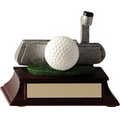 4" Putter & Ball Trophy